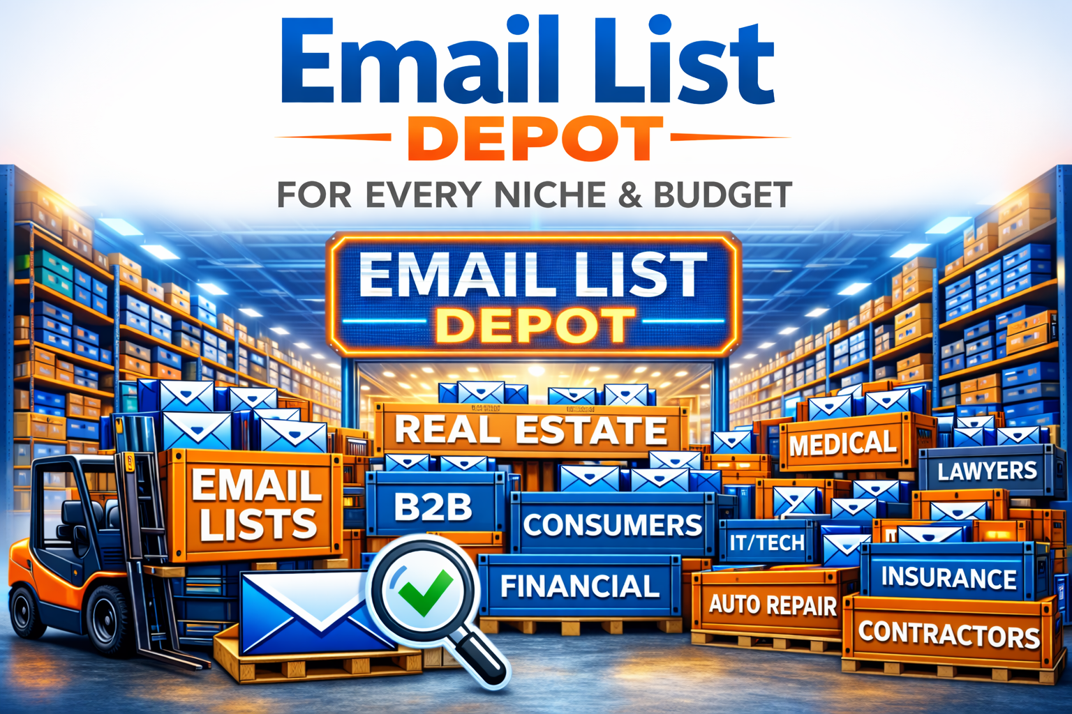 Email List Depot banner